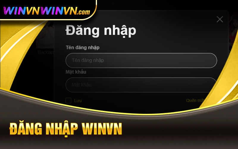 đăng nhập winvn